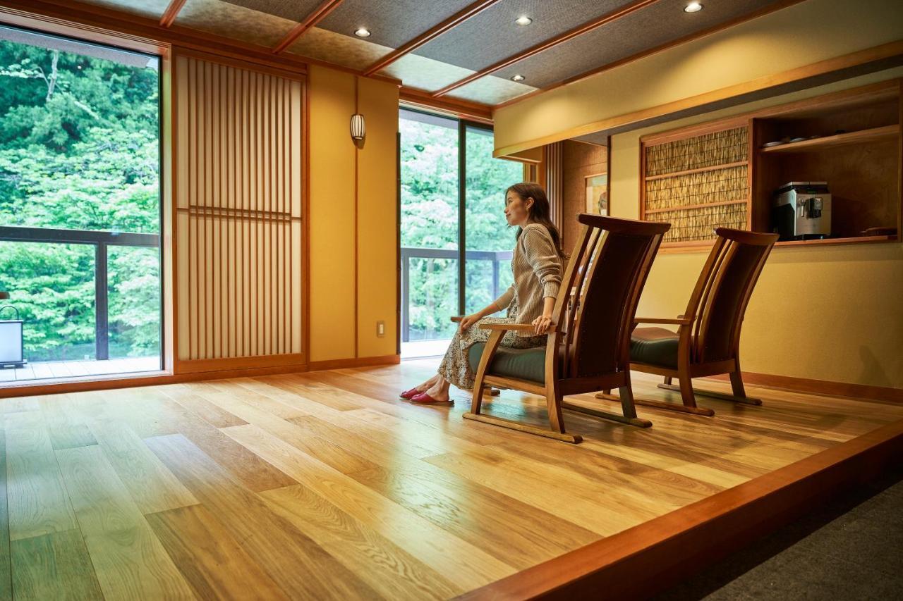 Shima-Onsen Toshimaya Nakanojo Buitenkant foto
