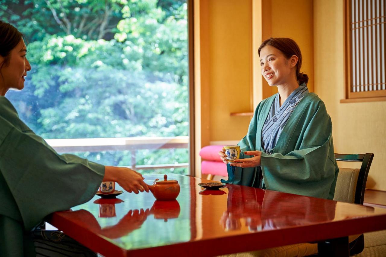 Shima-Onsen Toshimaya Nakanojo Buitenkant foto