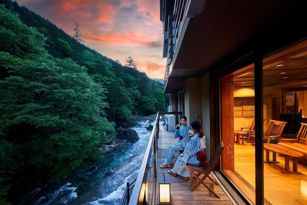 Shima-Onsen Toshimaya Nakanojo Buitenkant foto